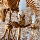 Palm type chandelier by Hans Kogl