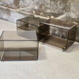 Bibliothèque étagère modulaire plexiglass