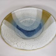 Scandinavian Studio Pottery Plate, Signed, 1970s