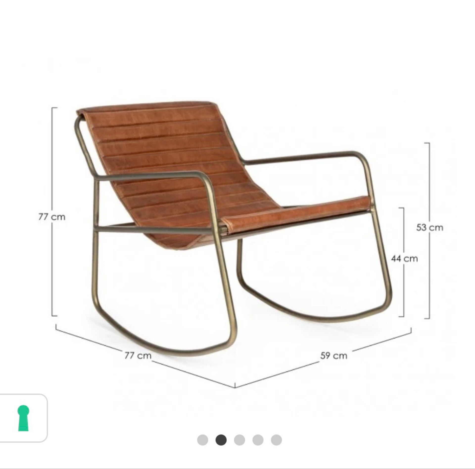 1 fauteuil Poltrona Karisma Cuir italien