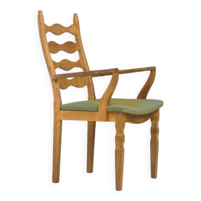 Fauteuil en chêne Nyrup Møbelfabrik par Henning Kjaernulf
