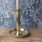 Pair of brass candlesticks