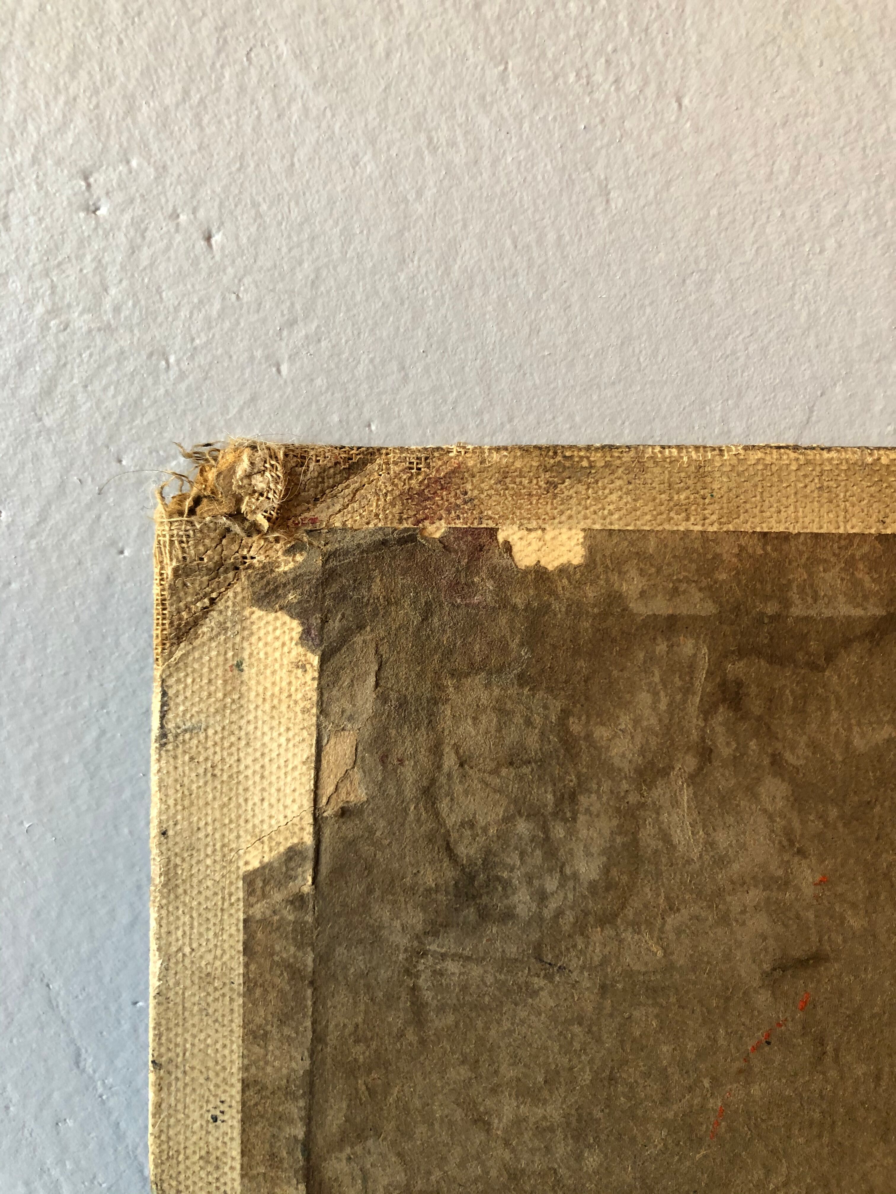 Nature morte huile sur toile ancienne