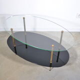 Glass coffee table 1960