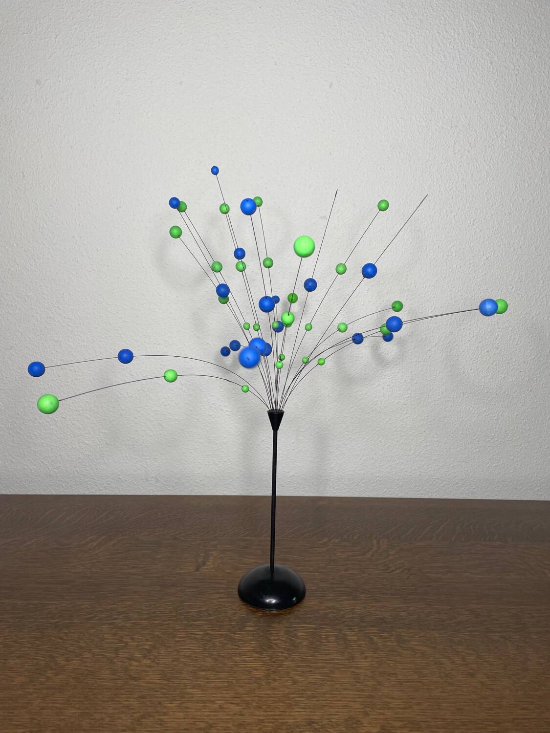 Mobile pop art kinetic ball sculpture, Lauris Lonborg, 70s