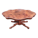 Solid wood coffee table
