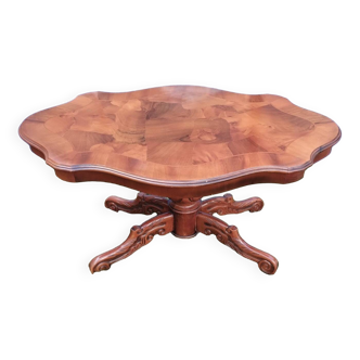 Solid wood coffee table