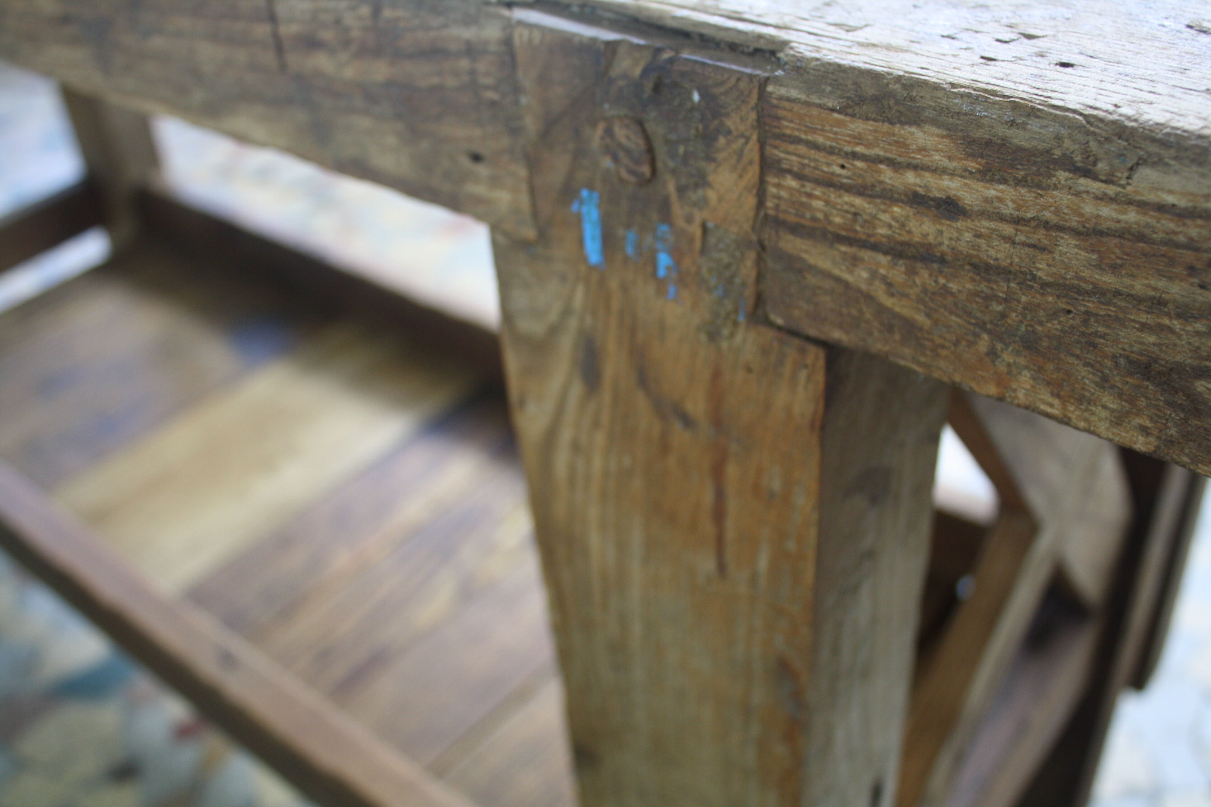Established rough wood carpenter