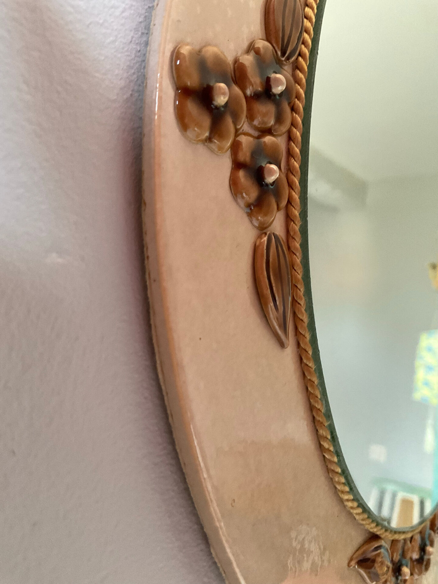 Miroir en céramique