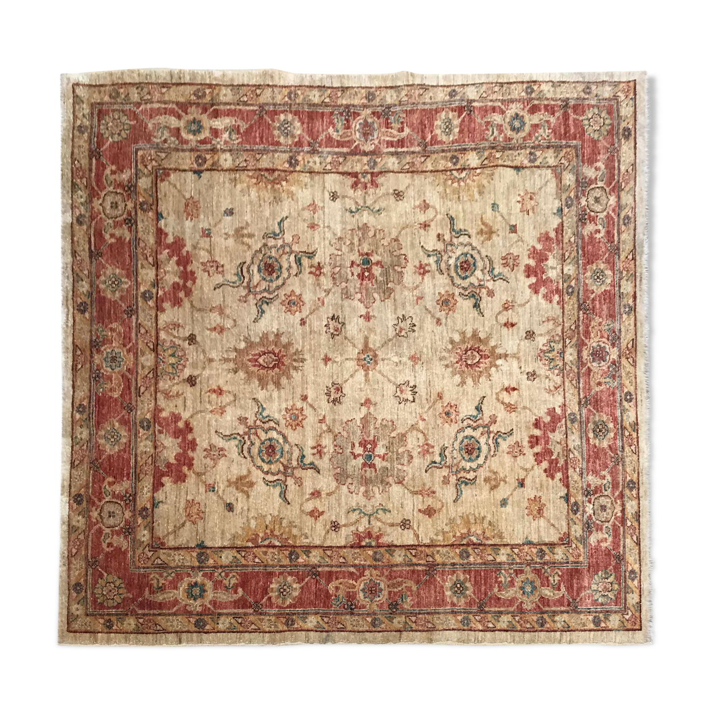 Square oriental carpet - 155x155cm