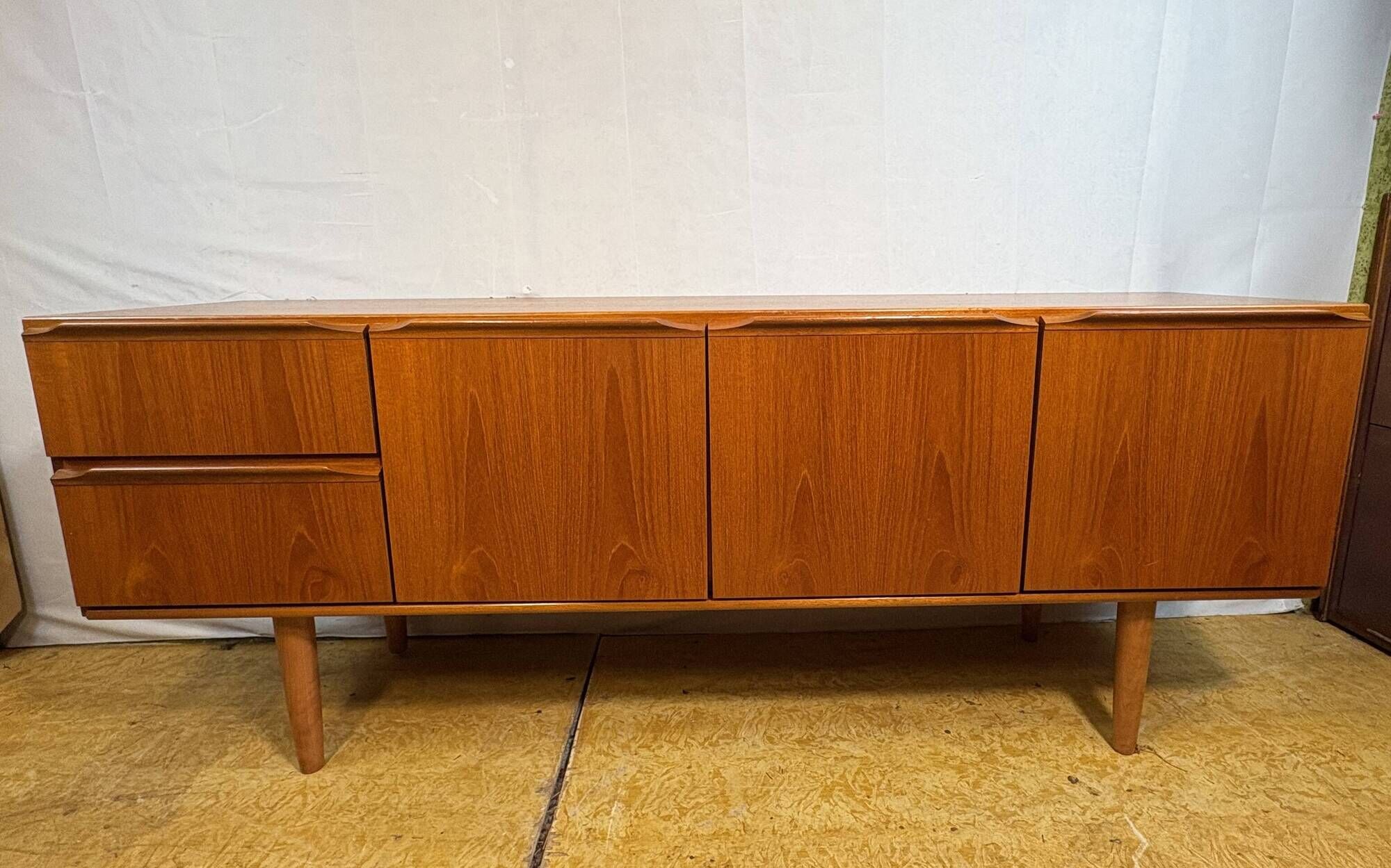 Mid-Century Retro Vintage Teak Sideboard by A.H. McIntosh 1960s  Scandinavi
