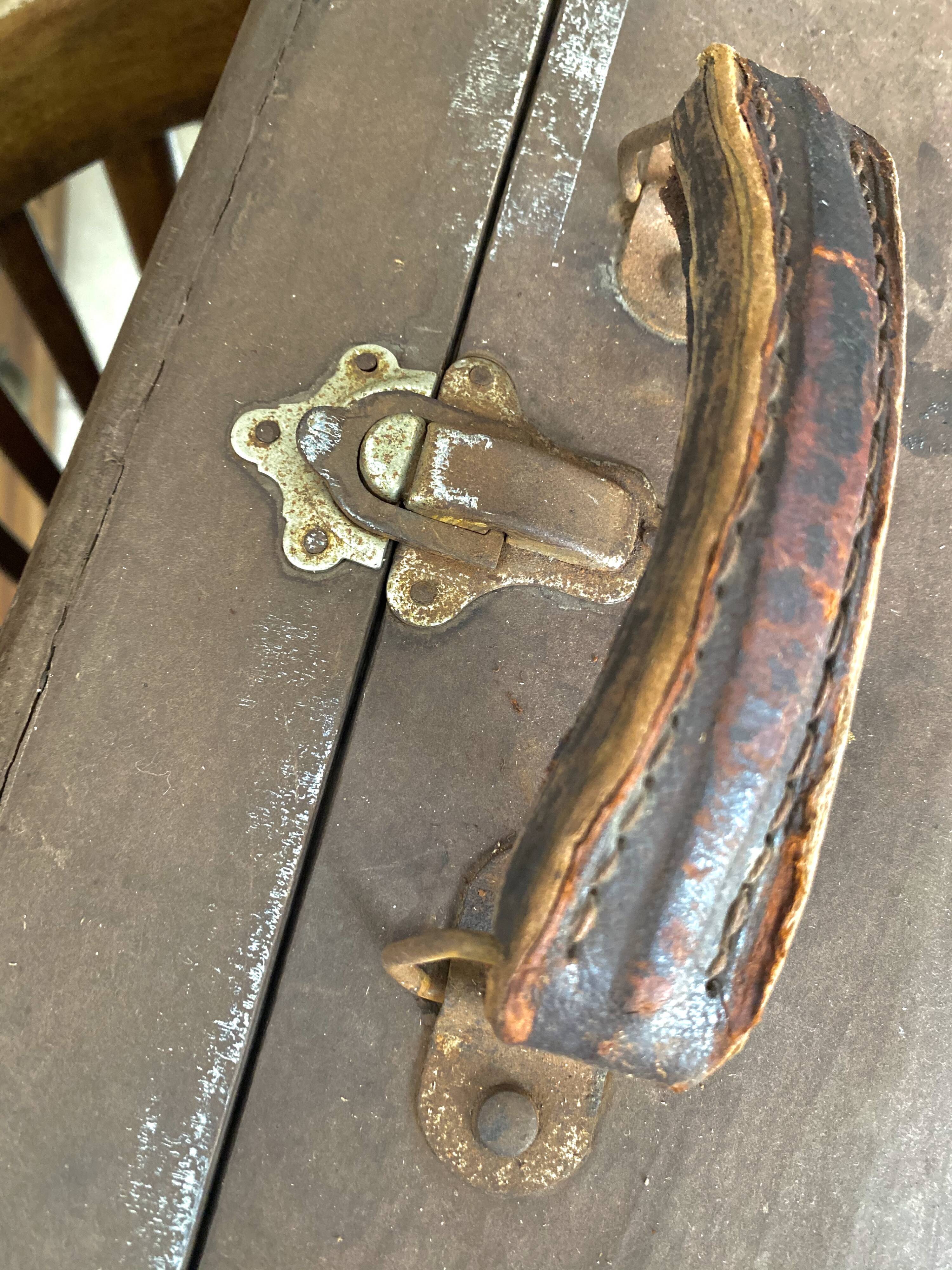 Old vintage suitcase