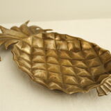 Vide poche vintage ananas en laiton