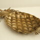 Vide poche vintage ananas en laiton