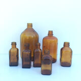 Set of 7 mini bottles