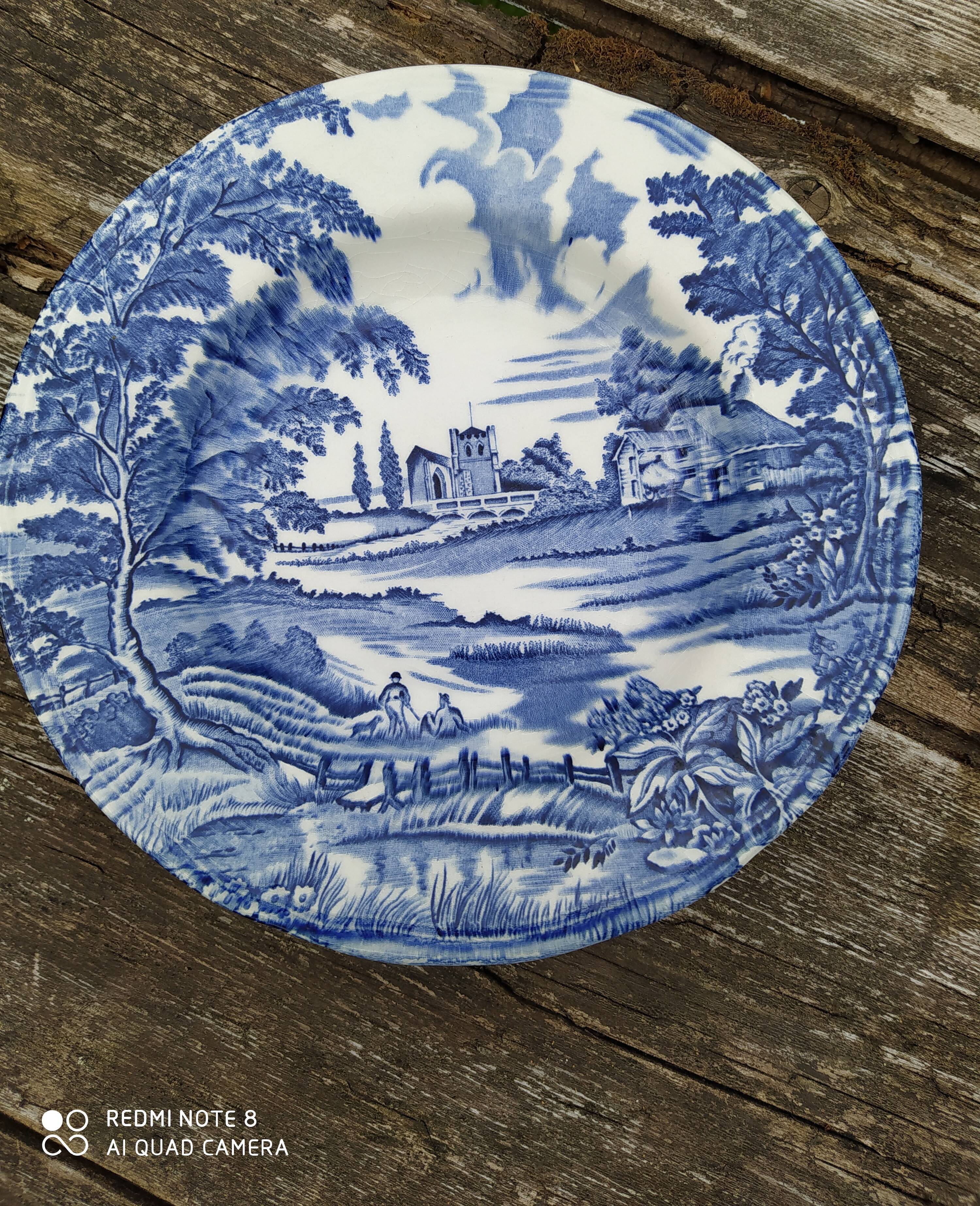 Lot de 3 assiettes creuses Lunéville