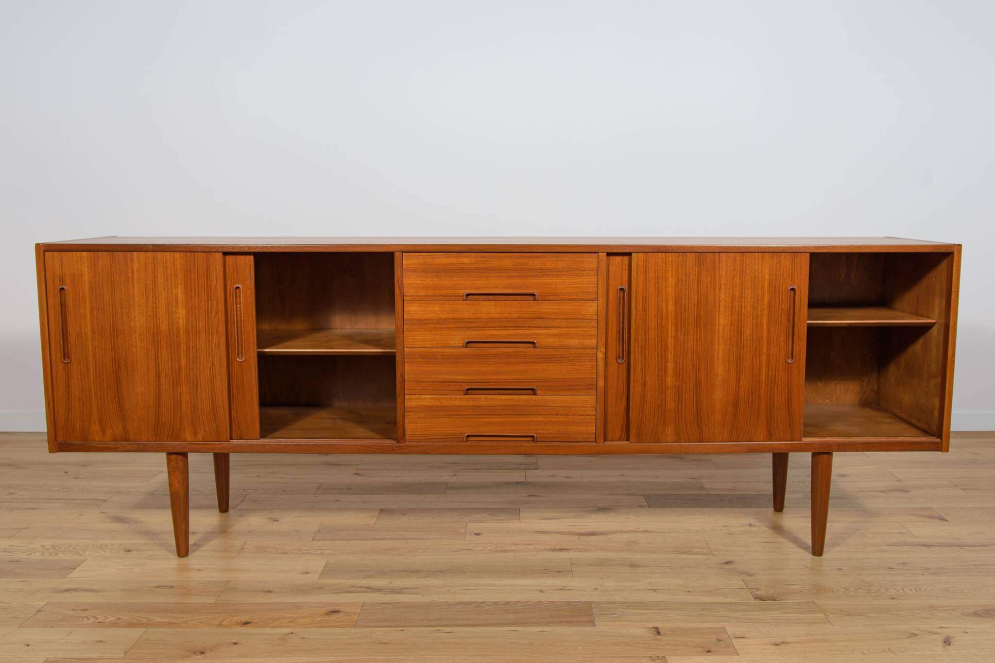 Mid-Century Teak Sideboard by Nils Jonsson for Hugo Troeds, Sweden, 1960s