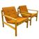 Retro armchairs, Hikor, Czechoslovakia, 1960s (set of 2)