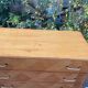 Vintage chest of drawers with compass feet