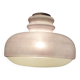 Suspension en verre violet