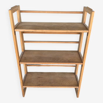 Folding bookshelf