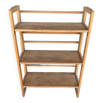 Folding bookshelf