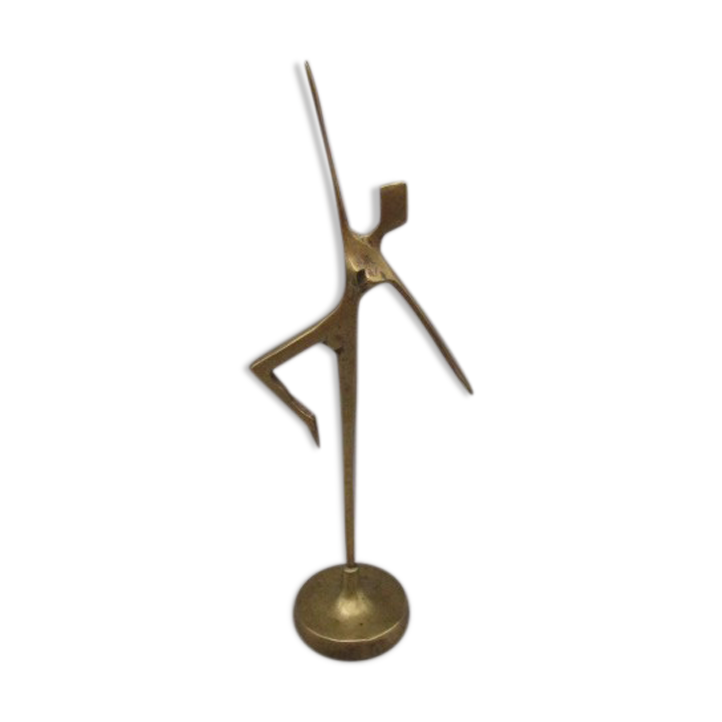 Vintage brass dancer