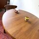 Expandable oak table, denmark 1960s/1970s, vintage, mid-c modern