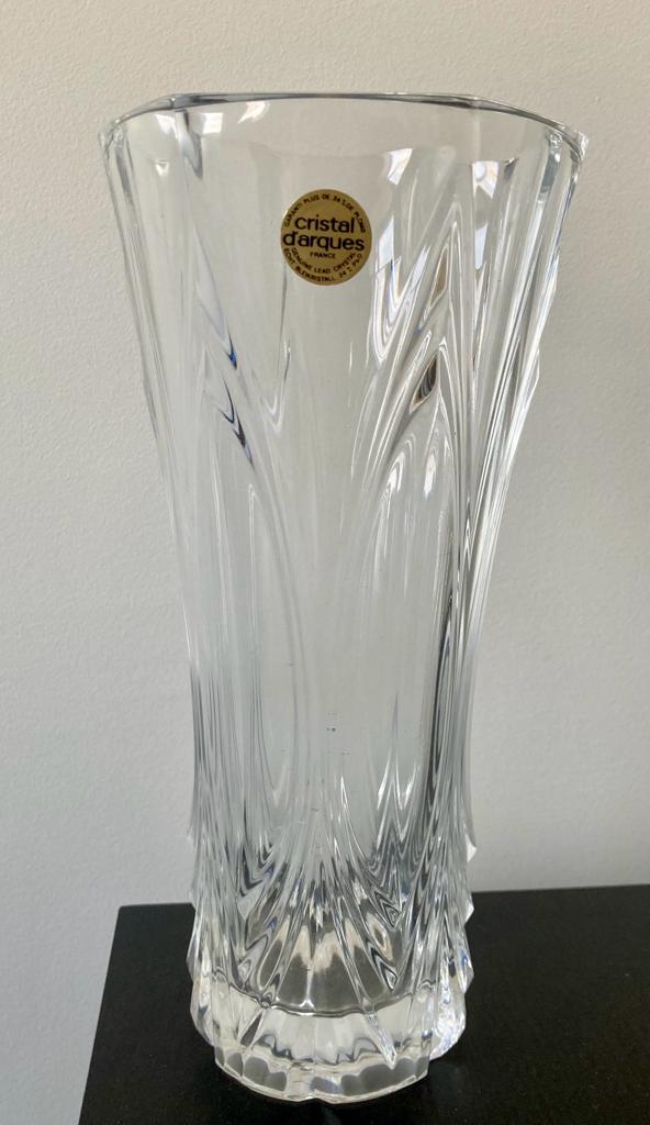 Arques crystal vase model Châtelet
