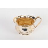 Silver metal tea and coffee service