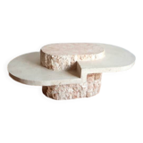 Mactan stone coffee table 1980