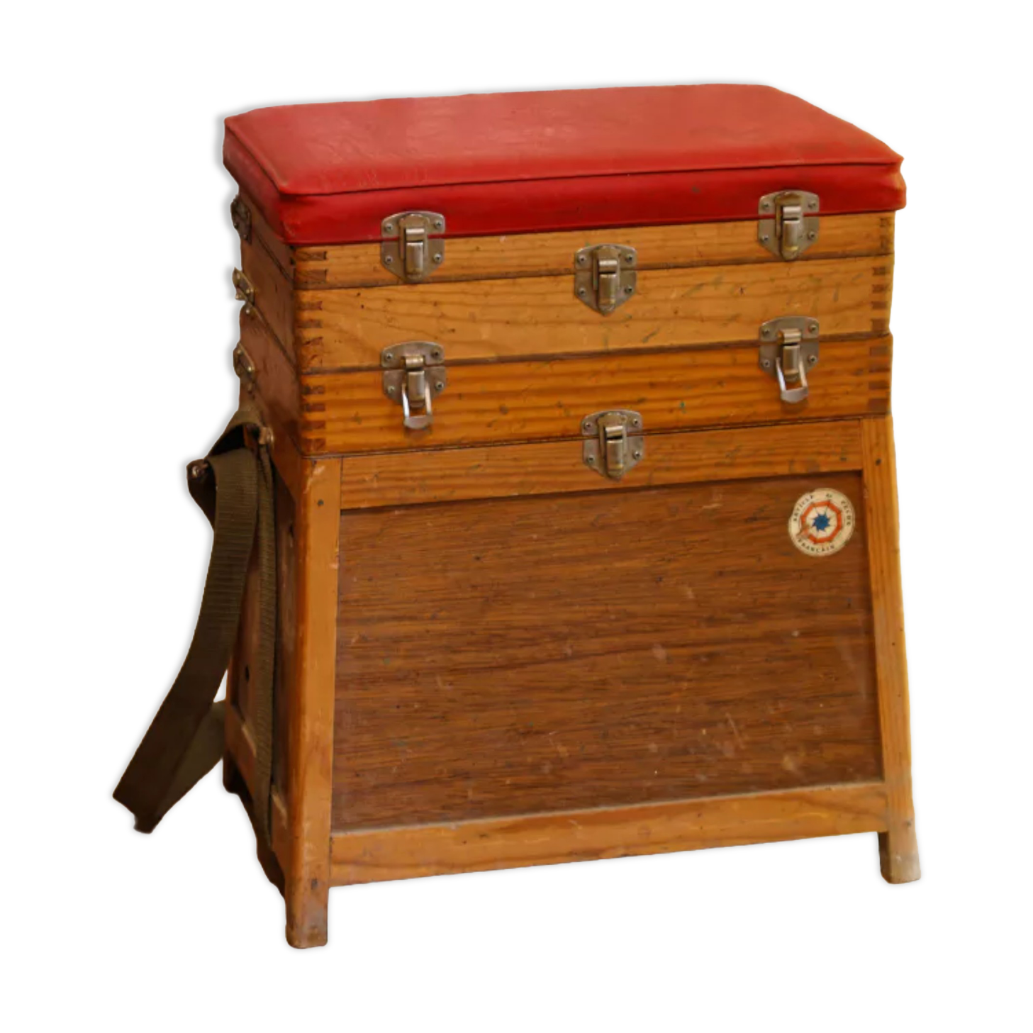 Fishing chest stool