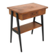 Scandinavian teak bedside table, Sweden, 1950