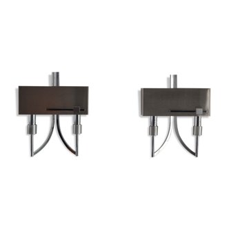 Pair of sconces by Jean Gandelin