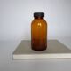 Vintage Mid Century Modern Glass Apothecary Bottle By Carlo Erba Milan