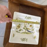 Old Ashtray Pocket Dish Old Moustiers Faience Varages Provence