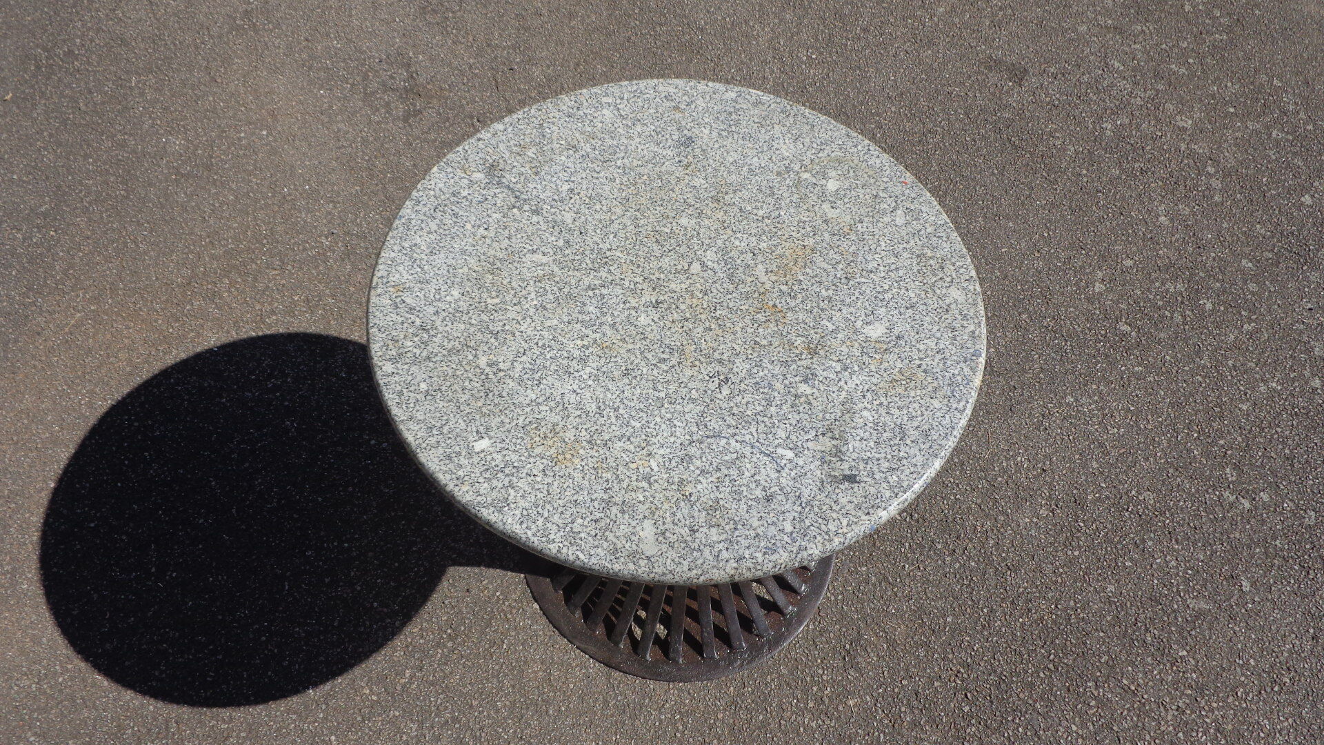 Industrial coffee table