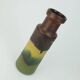 Vase vintage Scheurich des années 1960-70 modèle 205-32 glaçure mate nuances de jaune