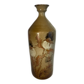 Large soliflore, vase with thistles.