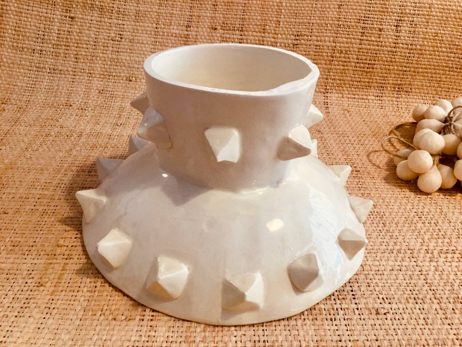 Artisanal ceramic cup