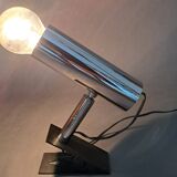 Modernist chrome adjustable clamp spotlight 1960/70.