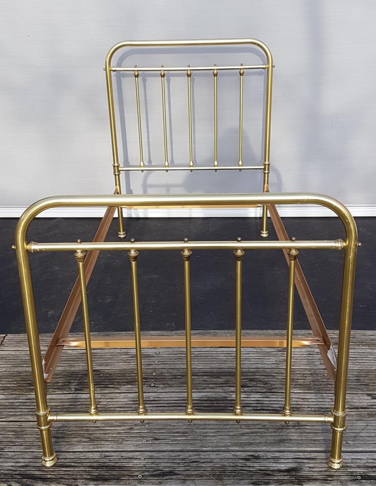 Vintage brass bed 90x190