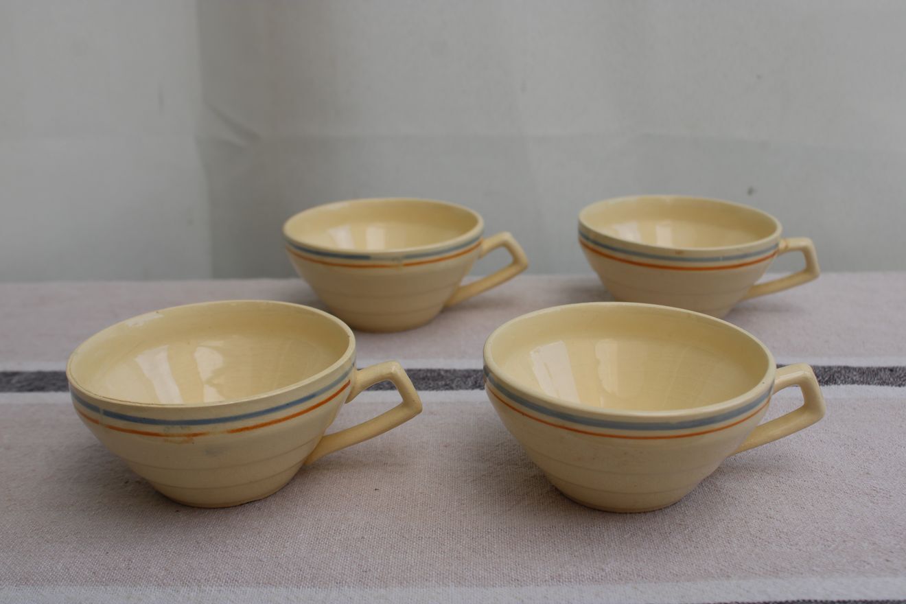 Ceramic coffee set