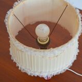 Lampe de table en cristal Val St-Lambert Belgique vintage 1960