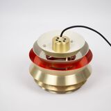 Pair of 2 Swedish vintage pendant lamps Trava by Carl Thore, Granhaga, 1960