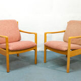 Pair of Ercol armchairs