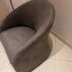 Reclining armchairs in alcantara