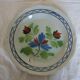 Old dish 28 cm black ceramic ass Forges les Eaux 18th antic french crockery Rouen