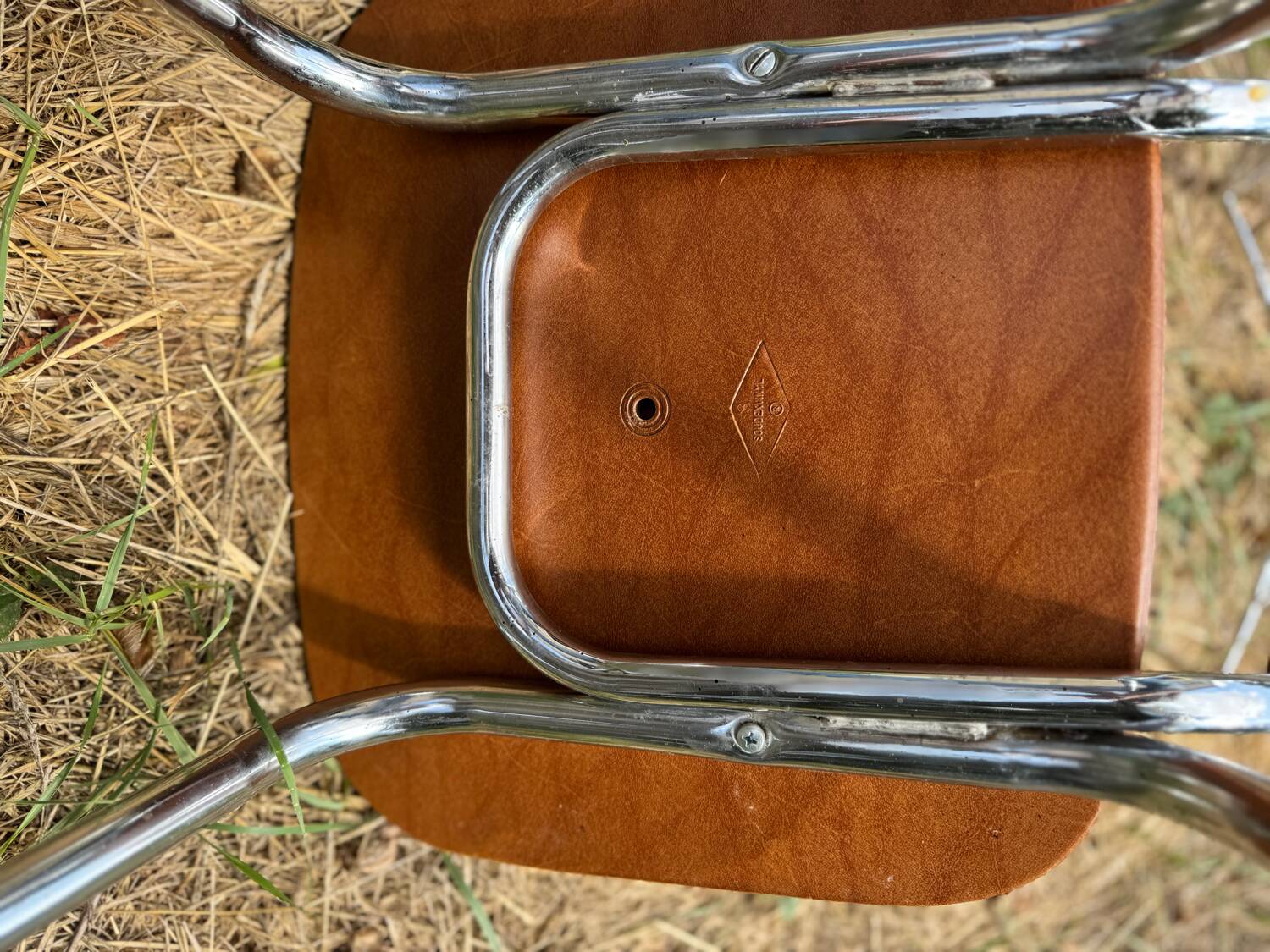 Set of 4 vintage Soudex Vinyl chairs