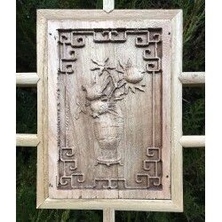 Carved wooden door - From screen to sliding doors.
